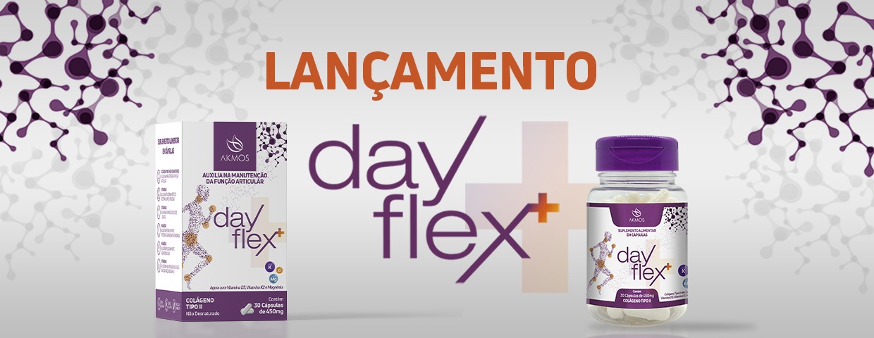🔴 Benefícios do Colágeno Tipo II (AKMOS) Day Flex - Dor e